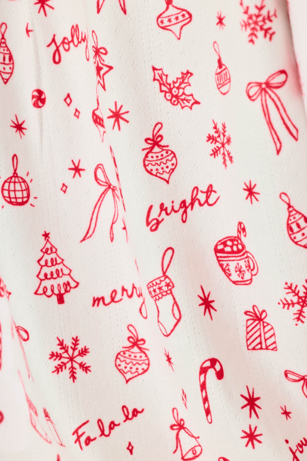 Femme de Noel Holiday Print Pajama Pants
