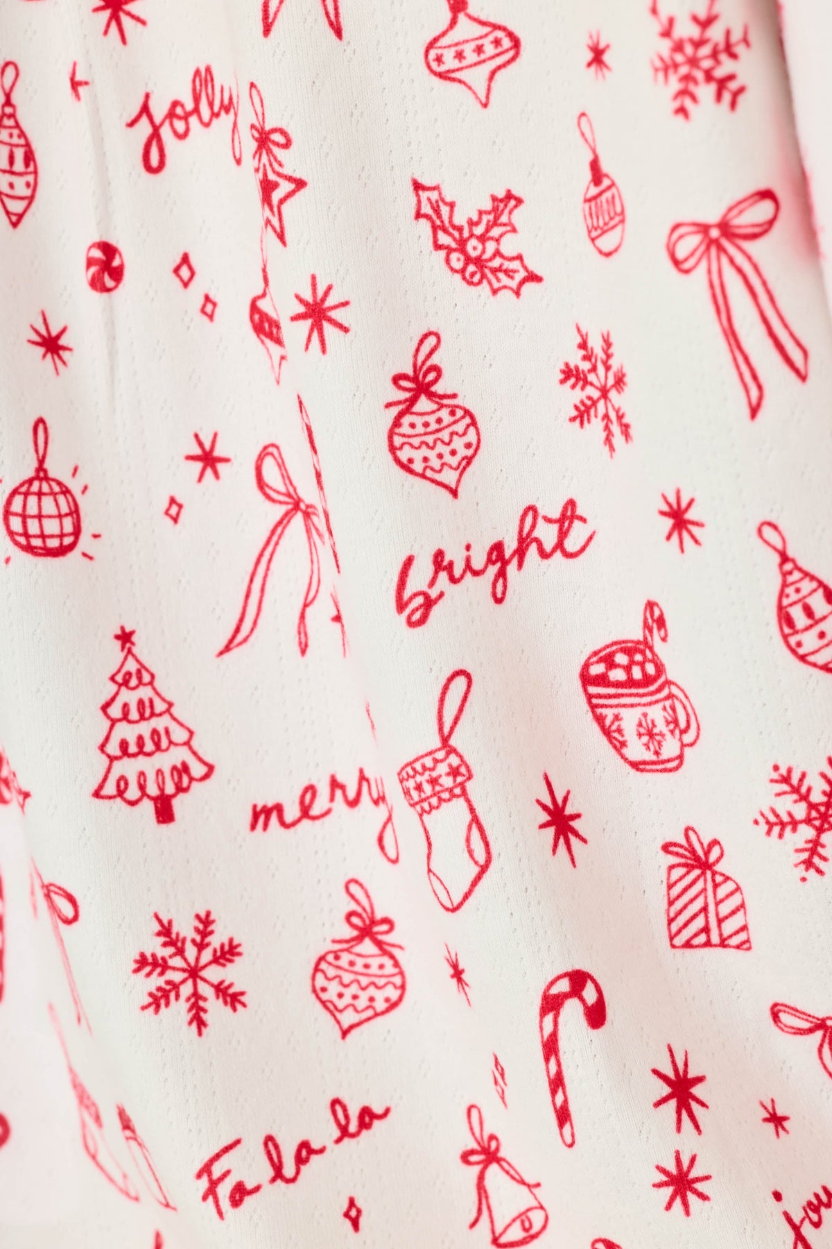 Femme de Noel Holiday Print Pajama Pants