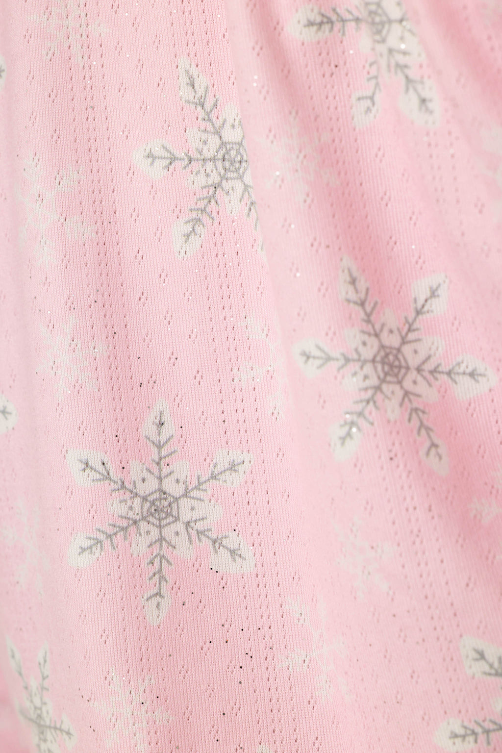 Happy Pawlidays Snowflake Print Long Sleeve PJ Set