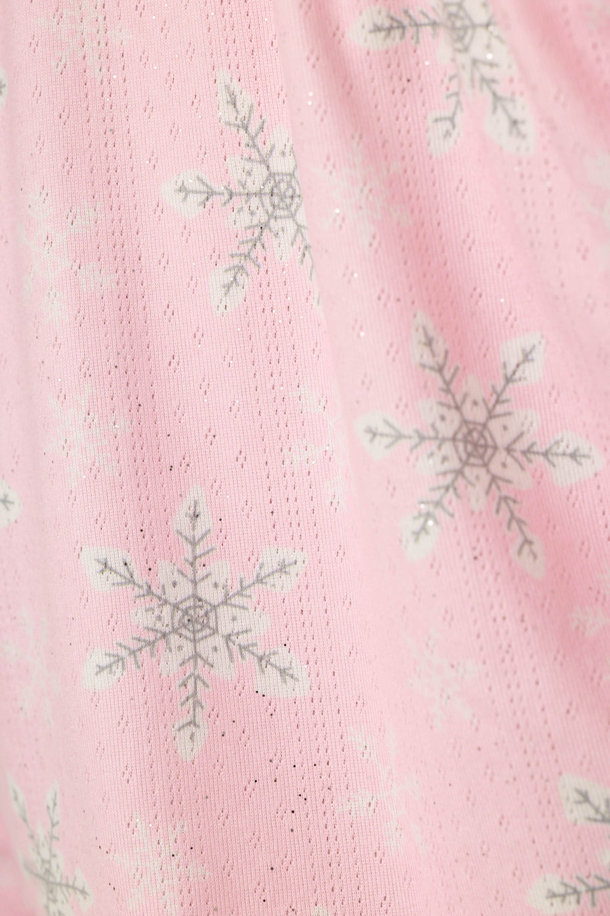 Happy Pawlidays Snowflake Print Long Sleeve PJ Set