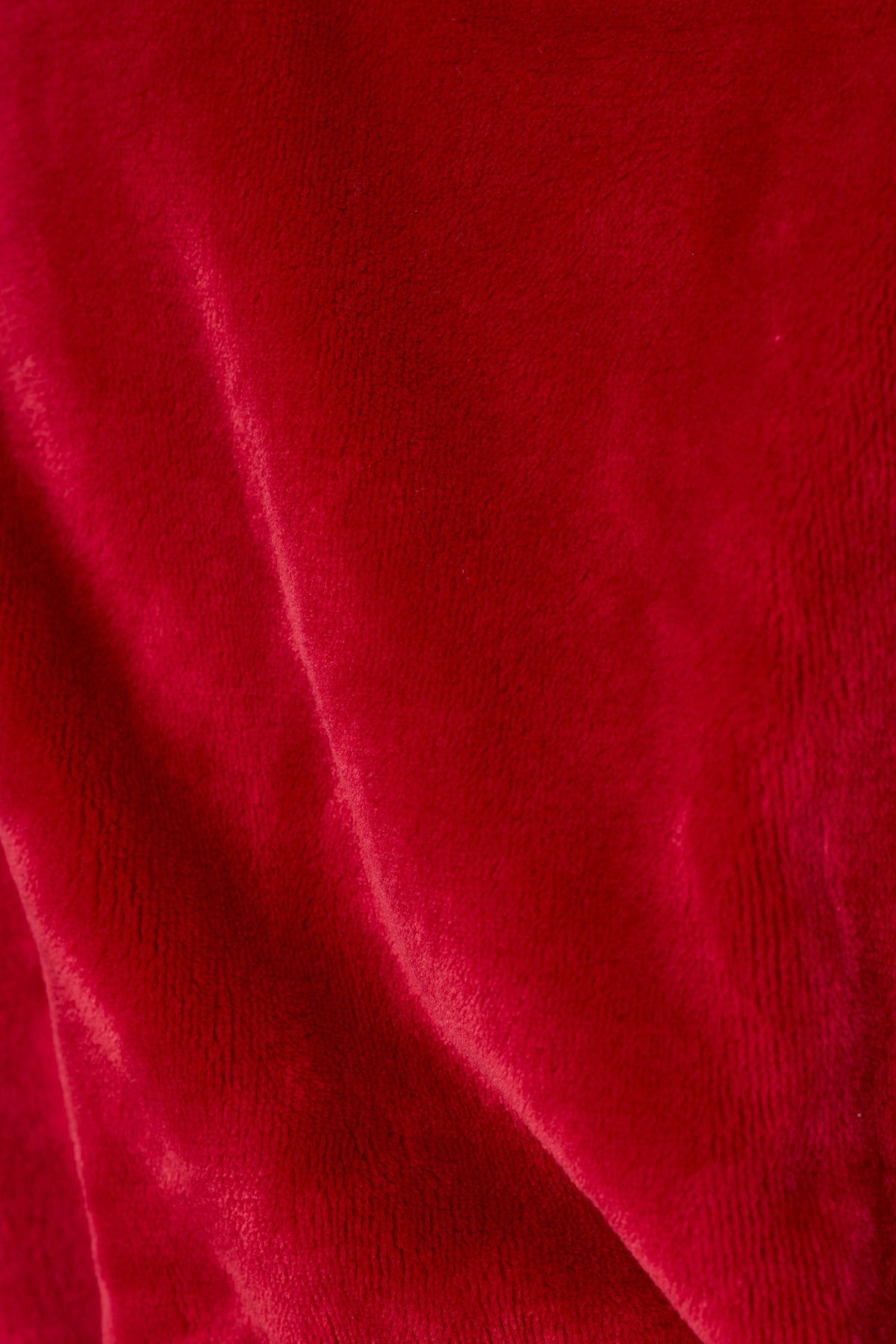 Luxe Plush Red Robe