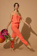 Sea You in Capri Hot Coral Pants