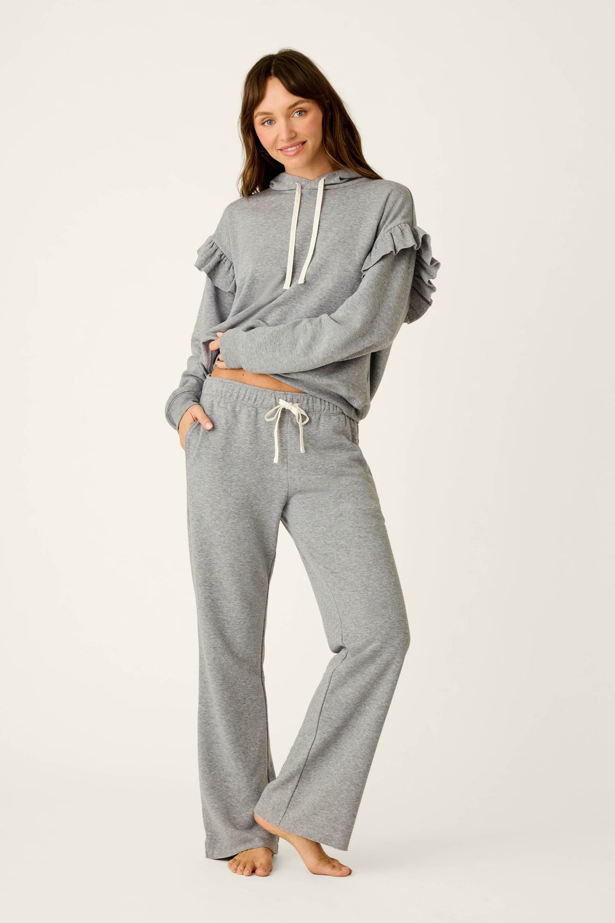 Femme de Noel Heather Grey Lounge Pants