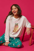 Happy Pawlidays Santa’s Favorite Long Sleeve Top