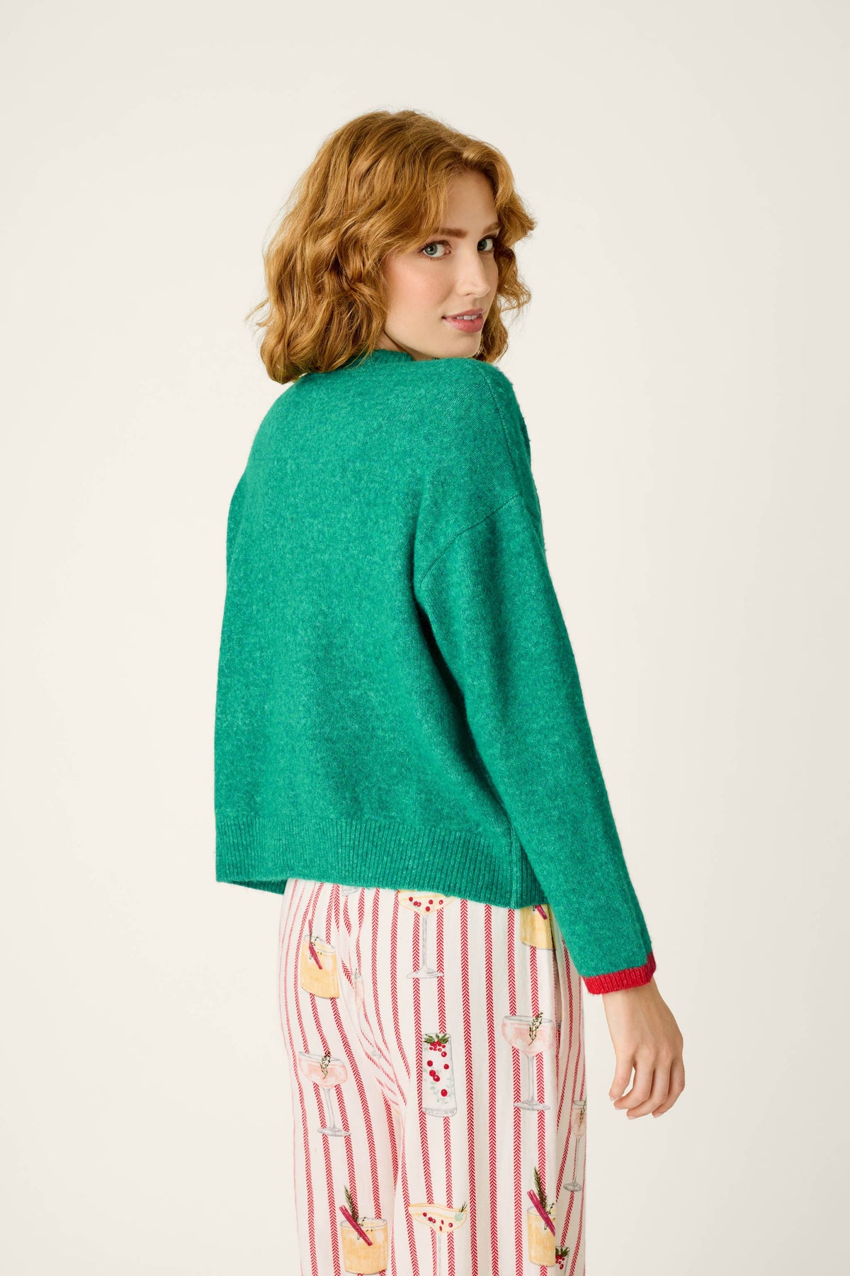 Martinis & Mistletoe Snuggle Sweater
