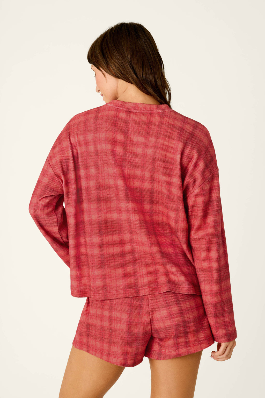 Mad for Plaid Long Sleeve Top