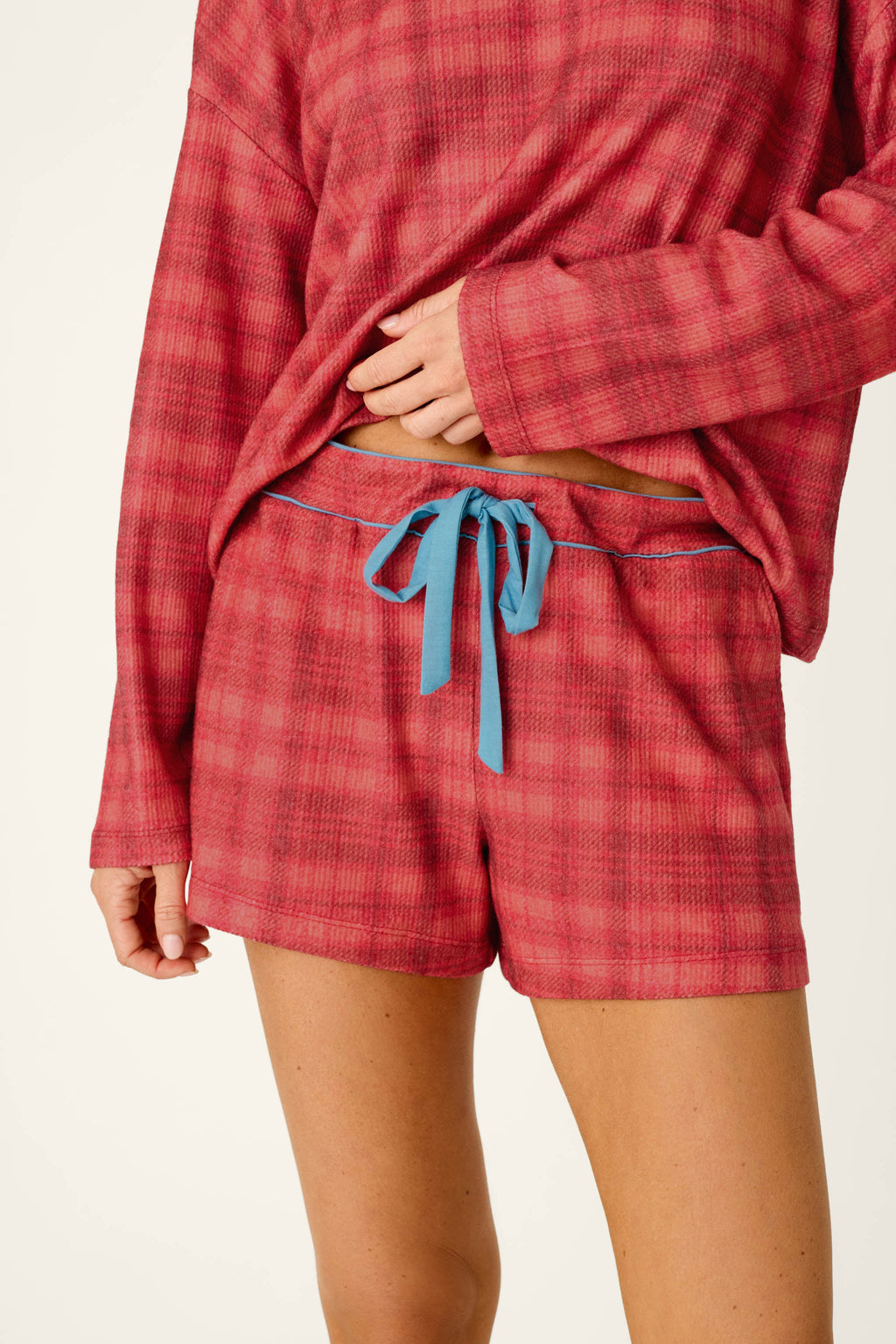 Mad for Plaid Pajama Shorts