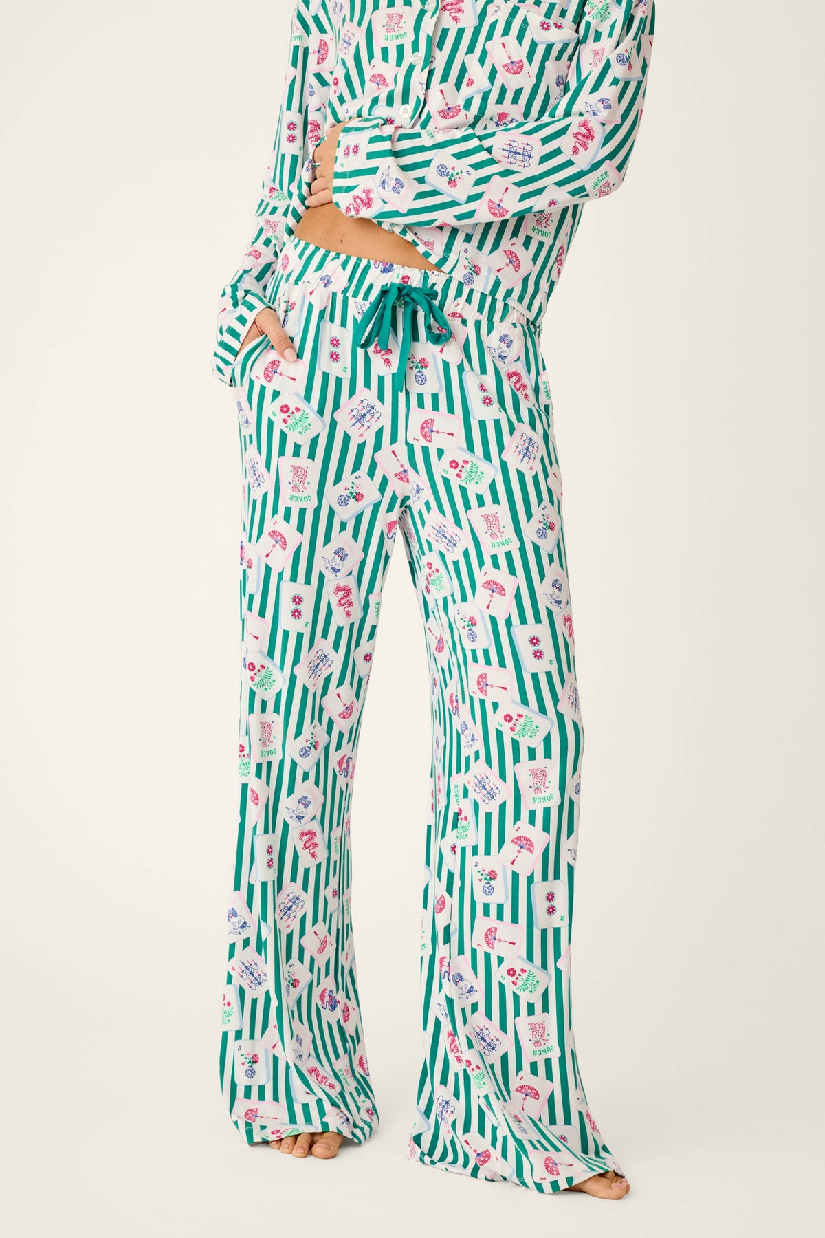 Mahjong Queen Dreams Pajama Pants