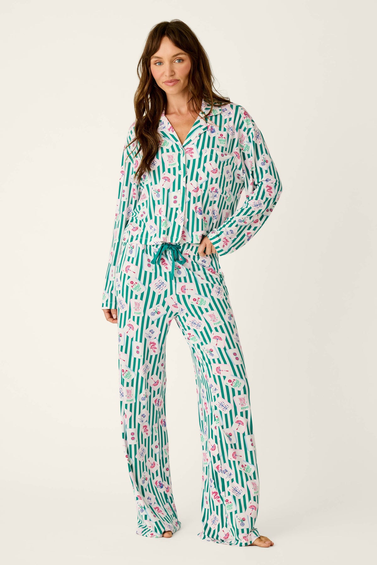 Mahjong Queen Dreams Pajama Pants