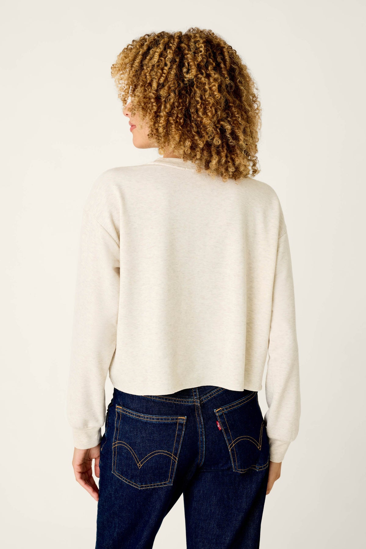 Very Merry Bouclé Merry Sweatshirt