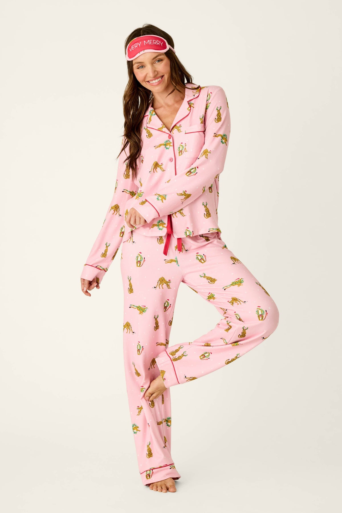 Very Merry Wild for the Holidays 3-Piece PJ Set