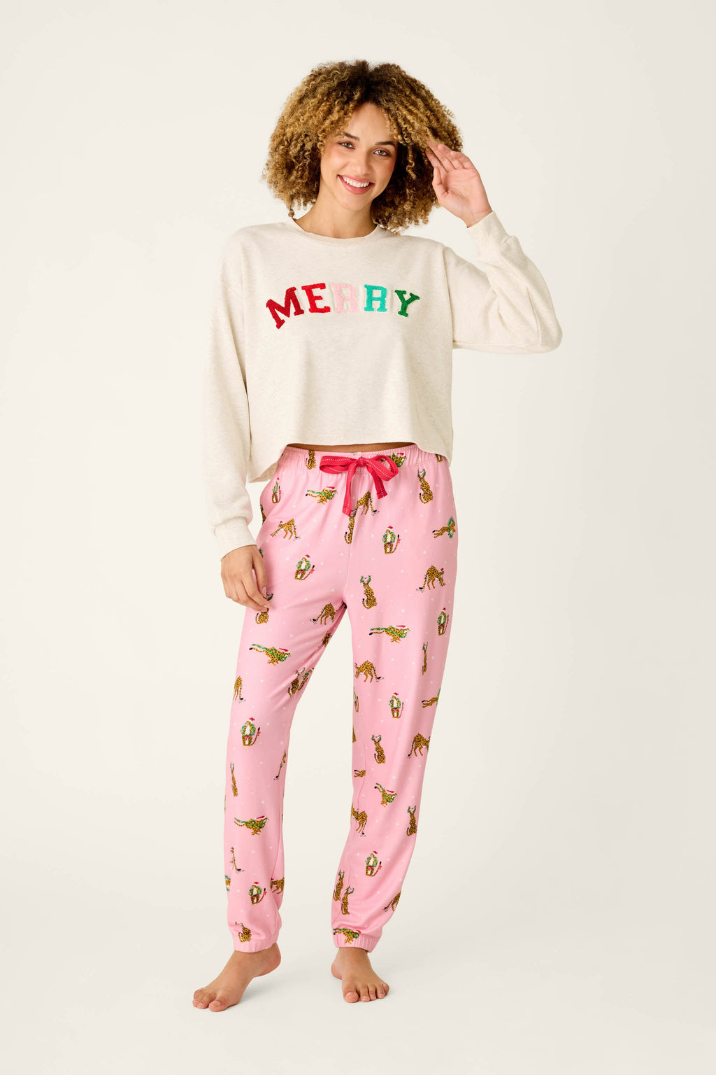 Very Merry Wild for the Holidays Jogger Pants