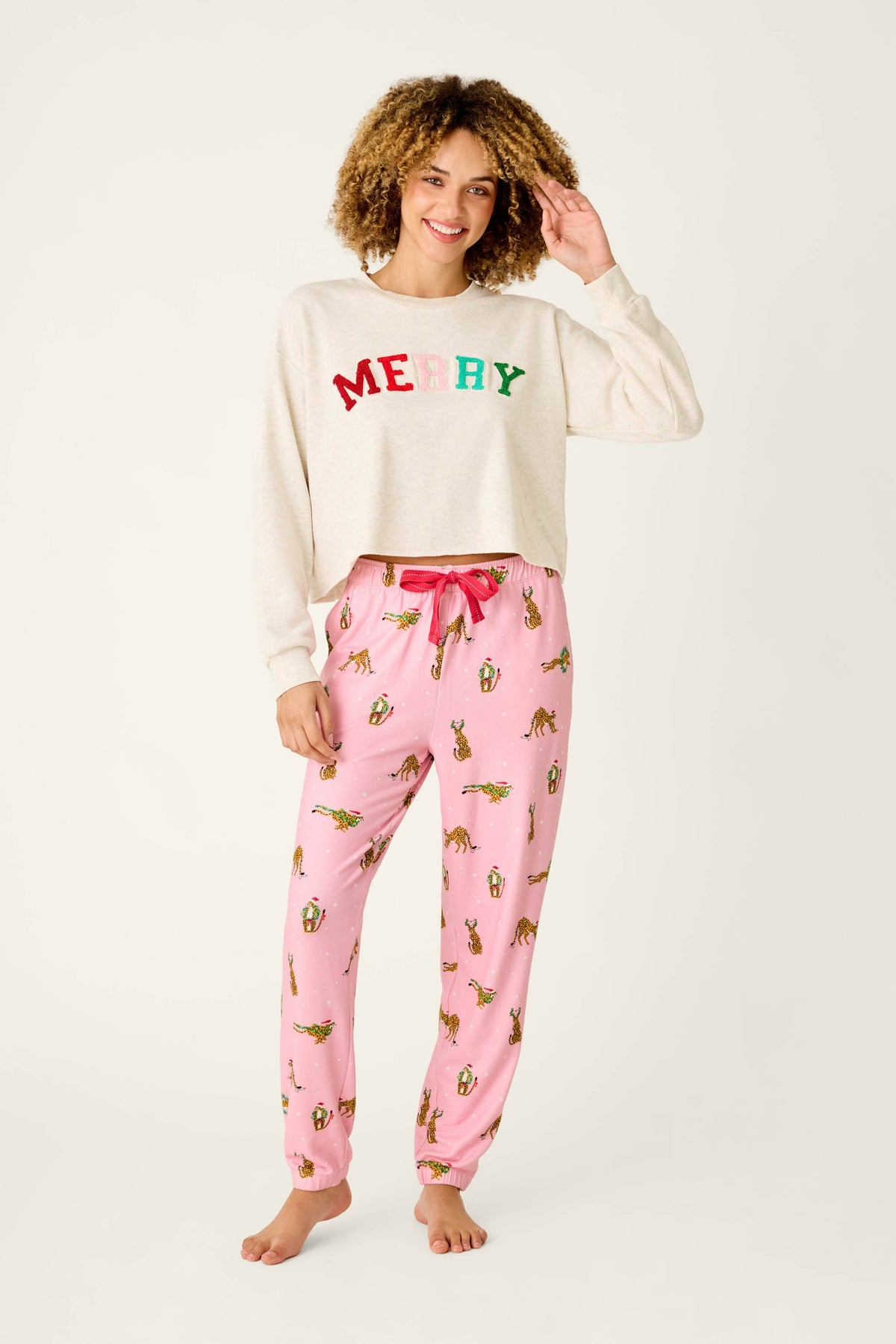 Very Merry Wild for the Holidays Jogger Pants