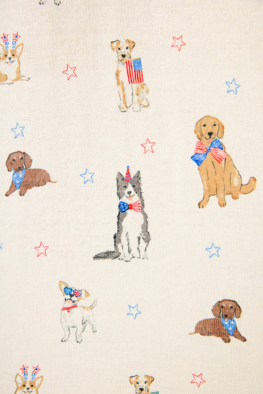 Red, White, & Woof Patriotic Pups Shorts