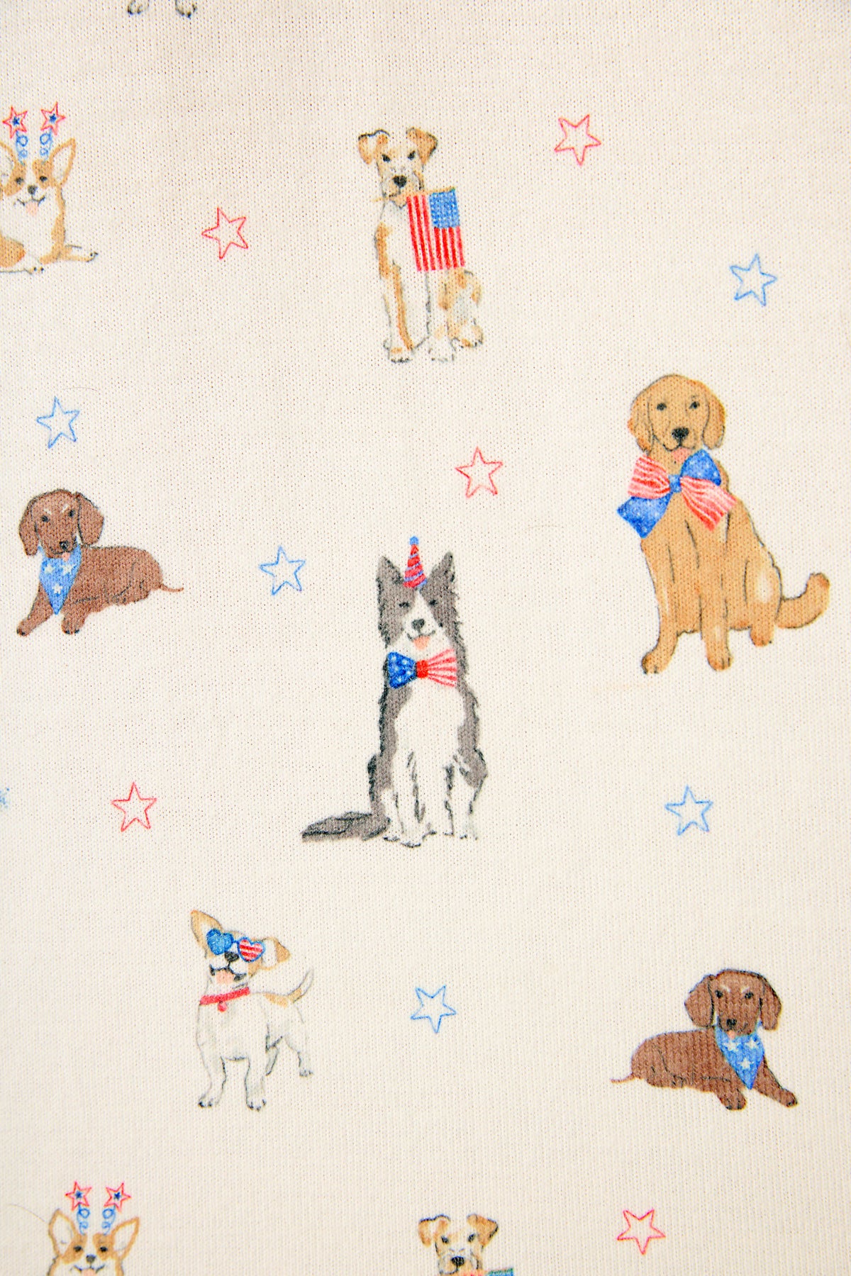 Red, White, & Woof Patriotic Pups Shorts