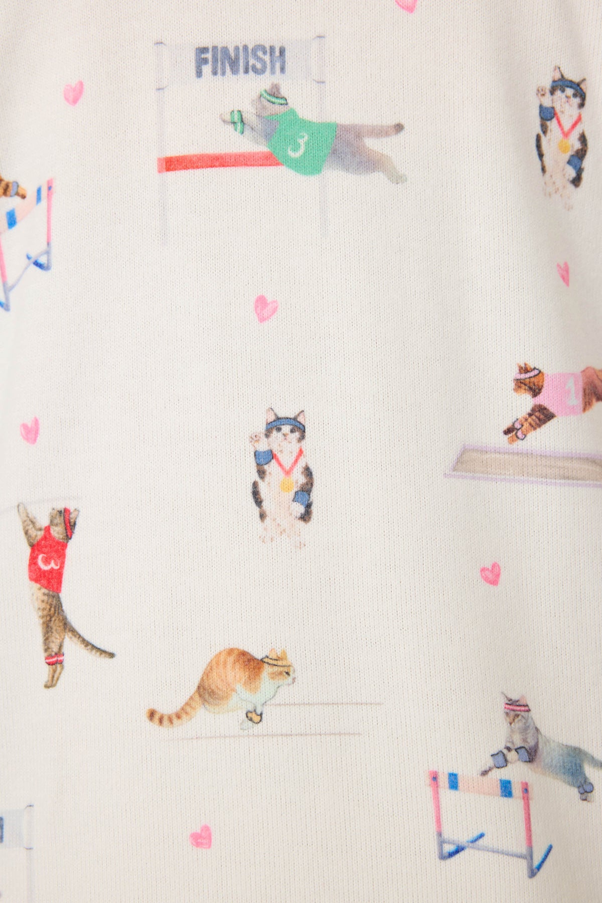 Catletics Cat Print Shorts