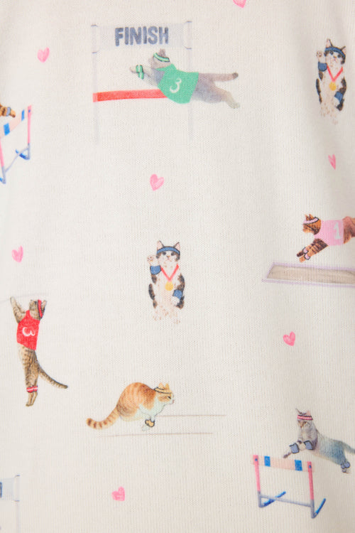 Catletics Cat Print Tank Top