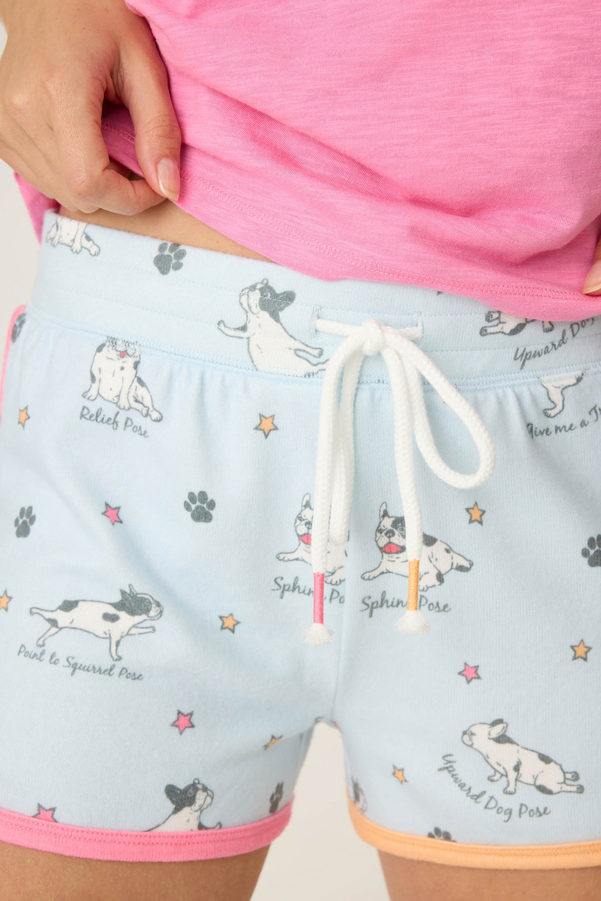 Paws & Breathe Dog Print Shorts