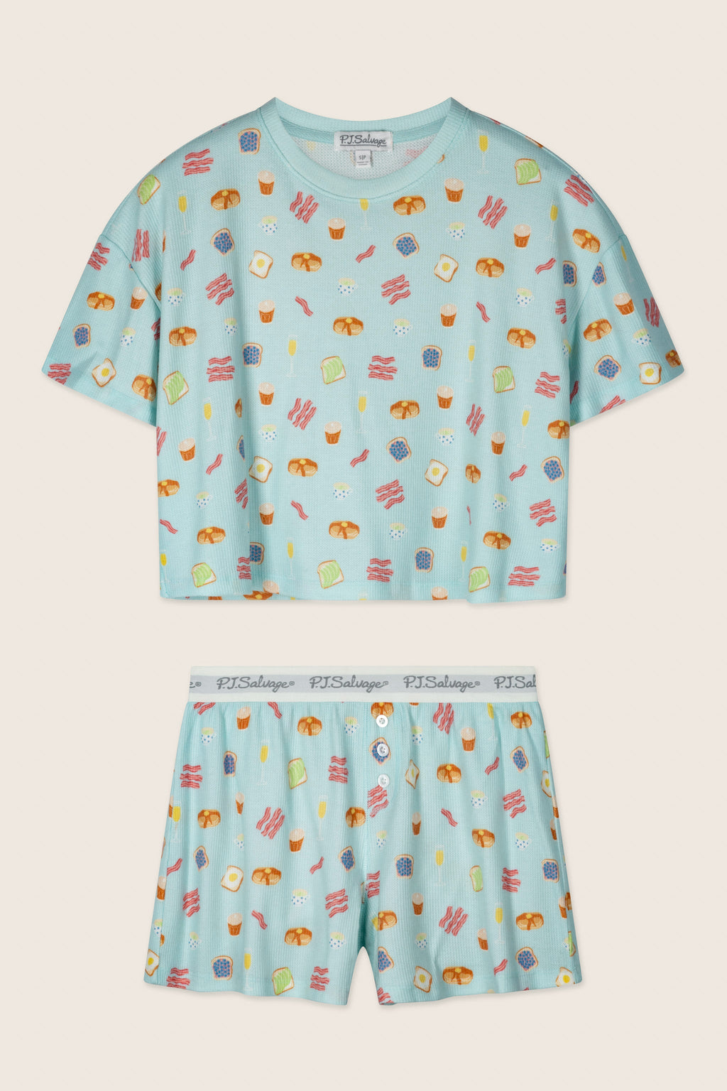 Boyfriend Boxer Sunday Brunch Short PJ Set
