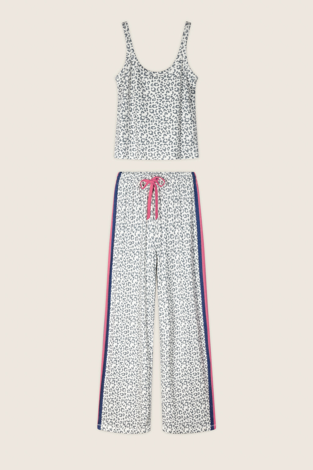 Cat’s Meow Big Stretch Long PJ Set