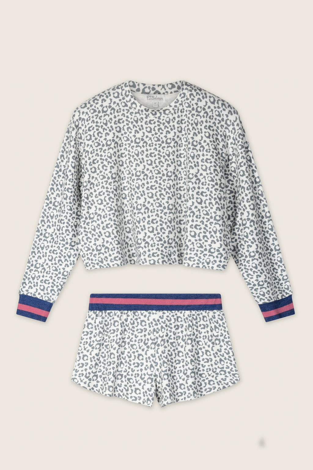 Cat’s Meow Big Stretch Short PJ Set