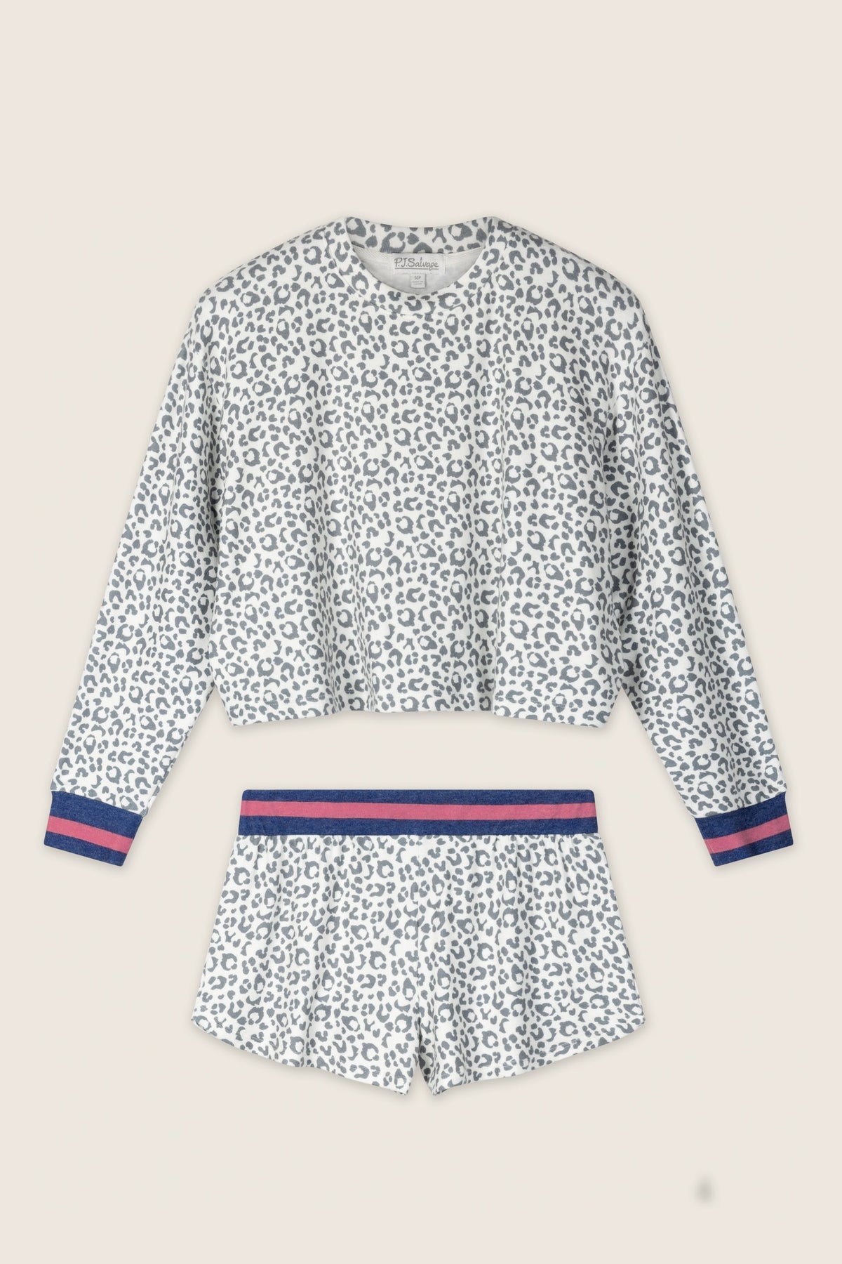 Cat’s Meow Big Stretch Short PJ Set