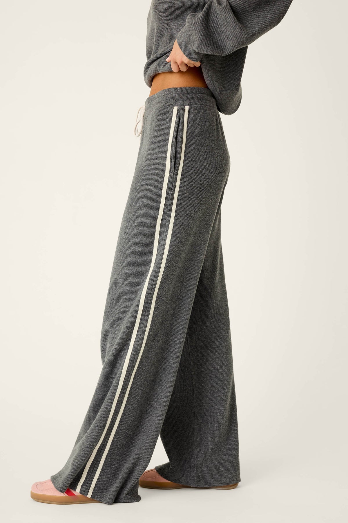Weekday Waffles Honey Charcoal Lounge Pants