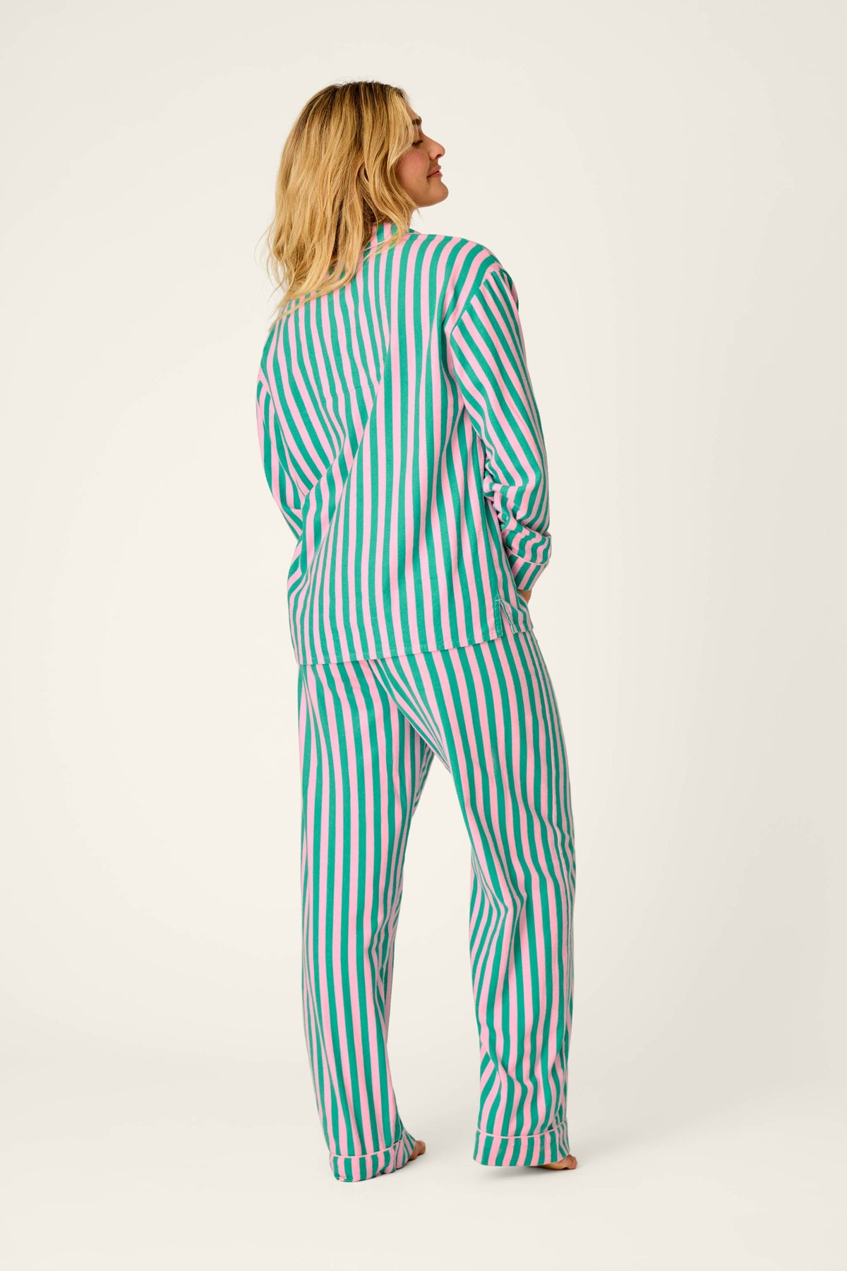 Ski Bunny Icon 3-Piece Long Sleeve Flannel PJ Set