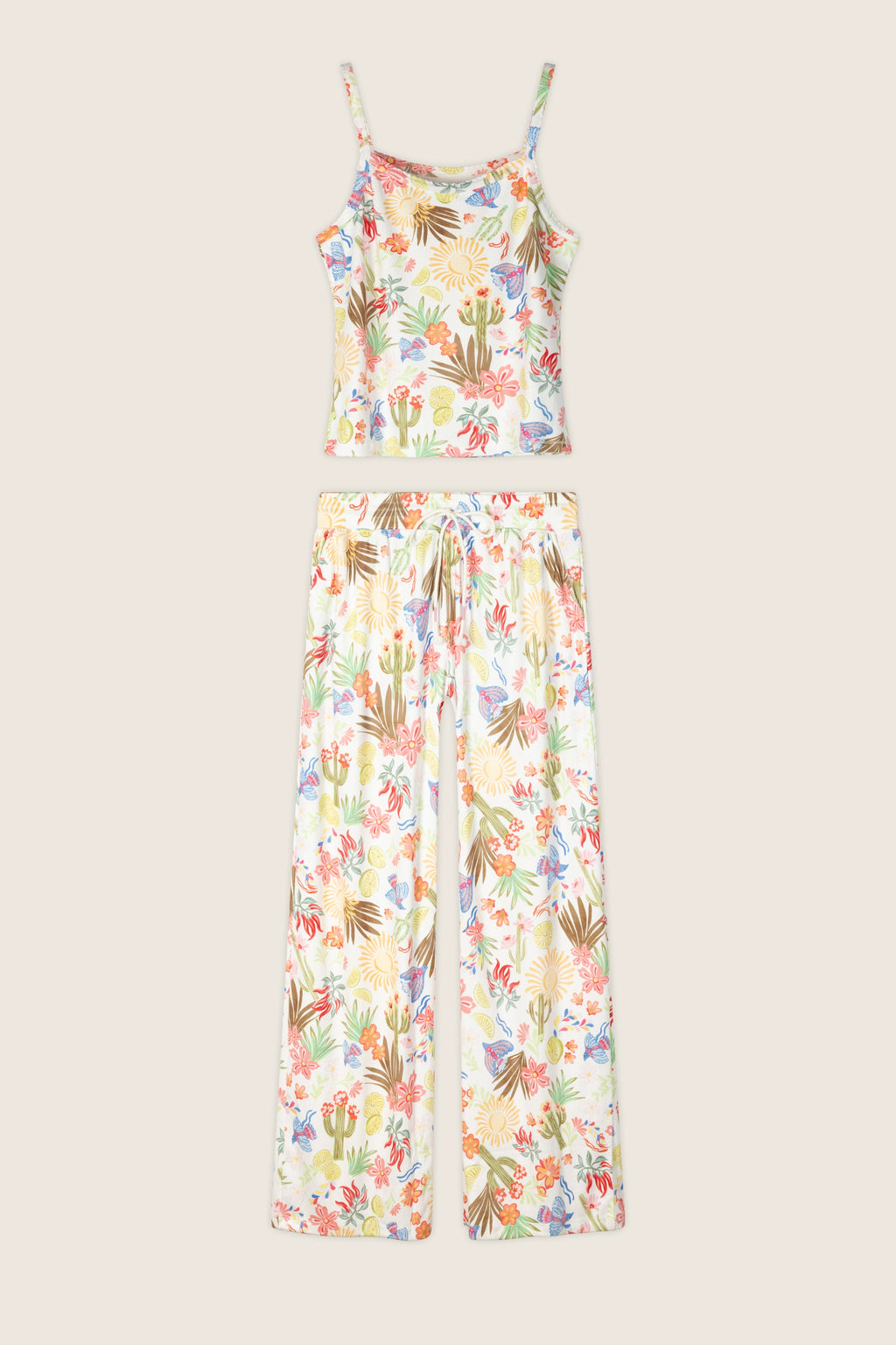 Feelin' Prickly Desert Dreams Long PJ Set