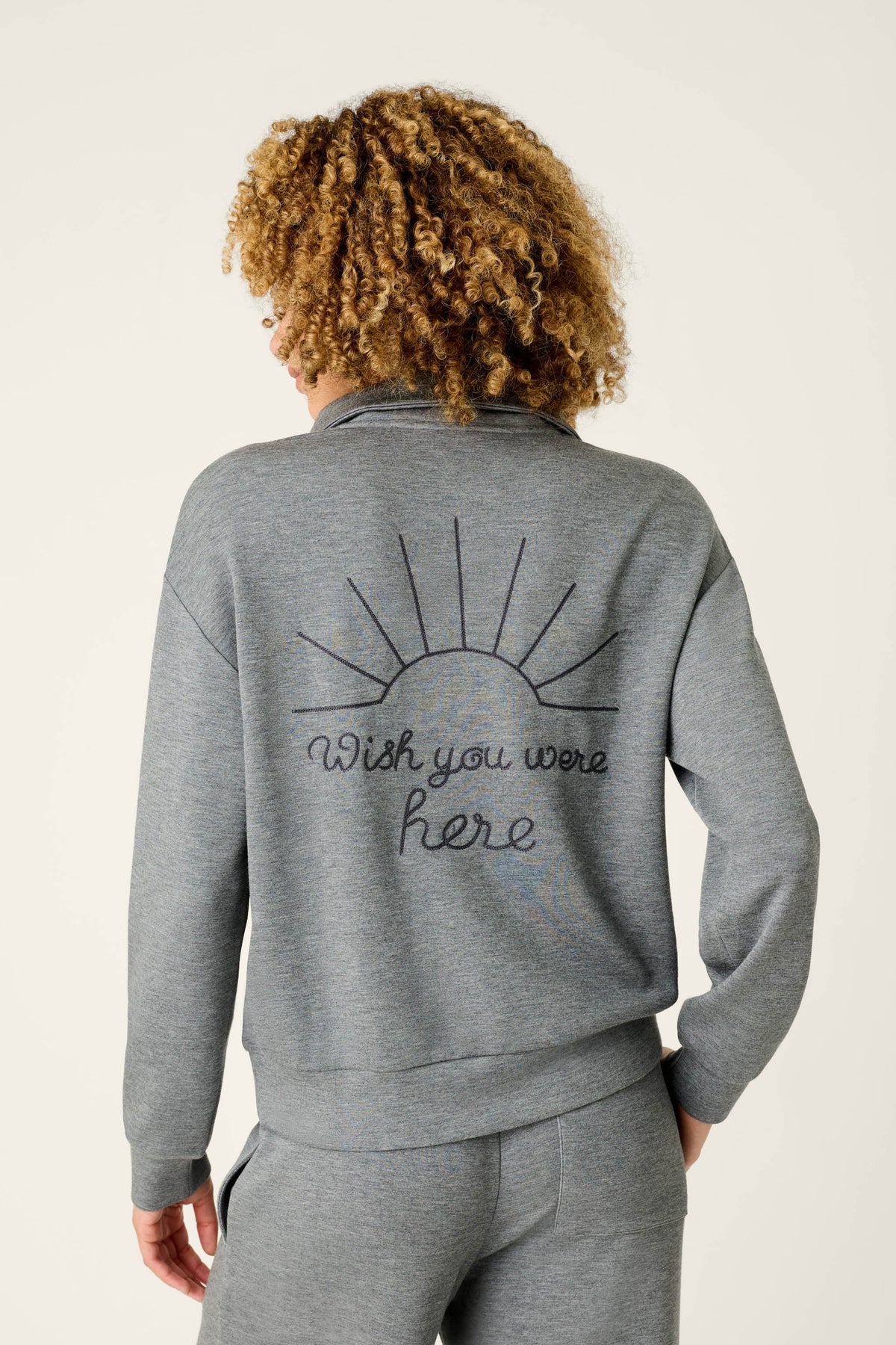 Nature Is My Therapy Wish You Were Here Over Night Pullover