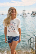 Playful Prints Dolce Far Niente Short PJ Set